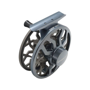 cheeky drip fly reel riptide angled image on white background
