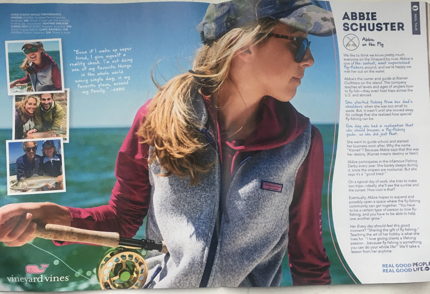 Vineyard Vines Highlights Abbie Schuster In Its 'Real Good People' Series