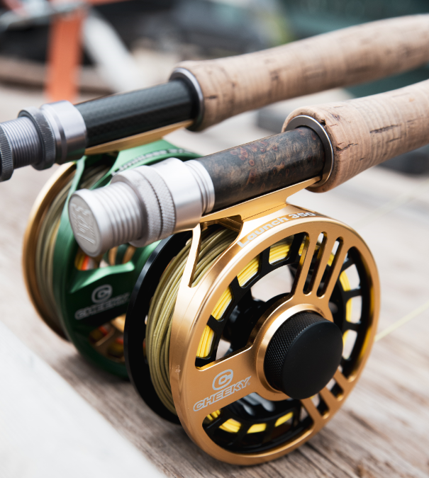 cheeky launch 350 fly reel - CLEARANCE With the Launch Triple Play Cheeky Launch Fly Reel -