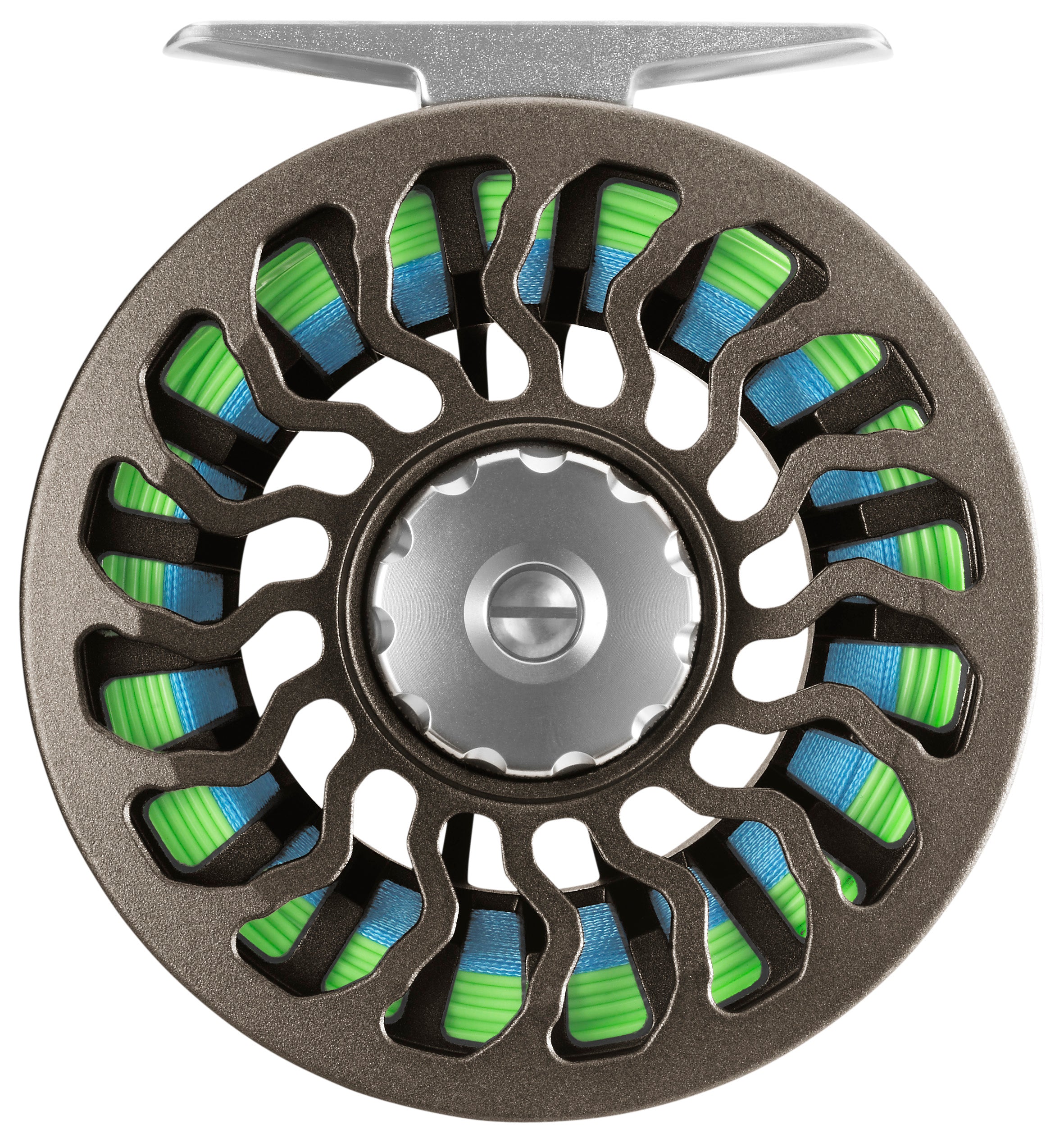 dk hunter green fly fishing reel Cheeky PreLoad 2.0 350 Fly Reel