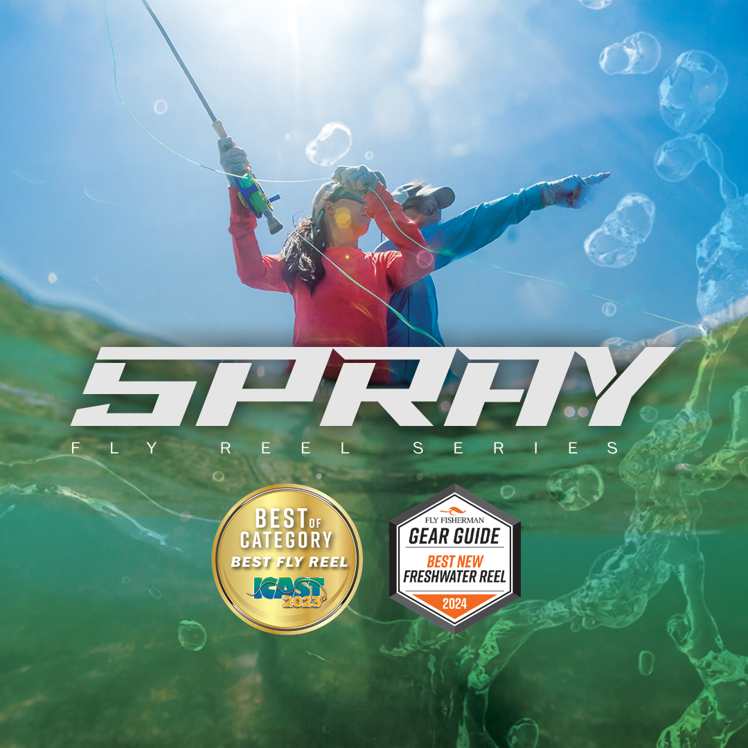 Award-Winning Cheeky Spray 350 Fly Reel - Cheeky Fishing