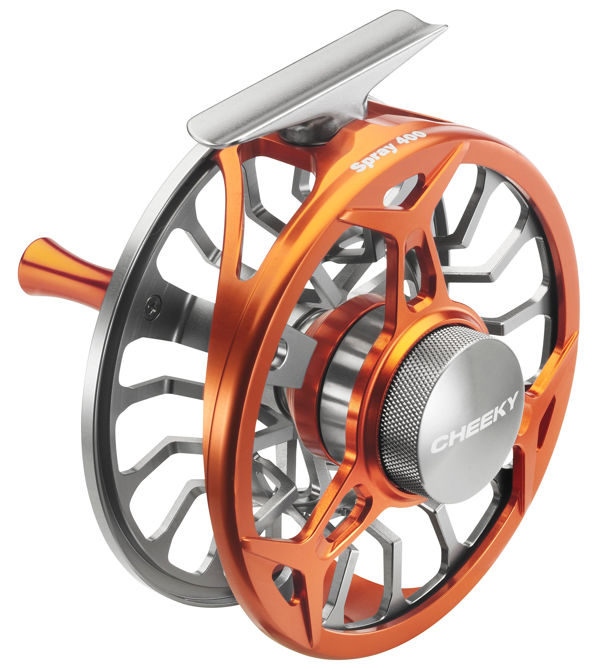 Cheely Fishing Spray 400 Fly Reel in Burn/Steel color