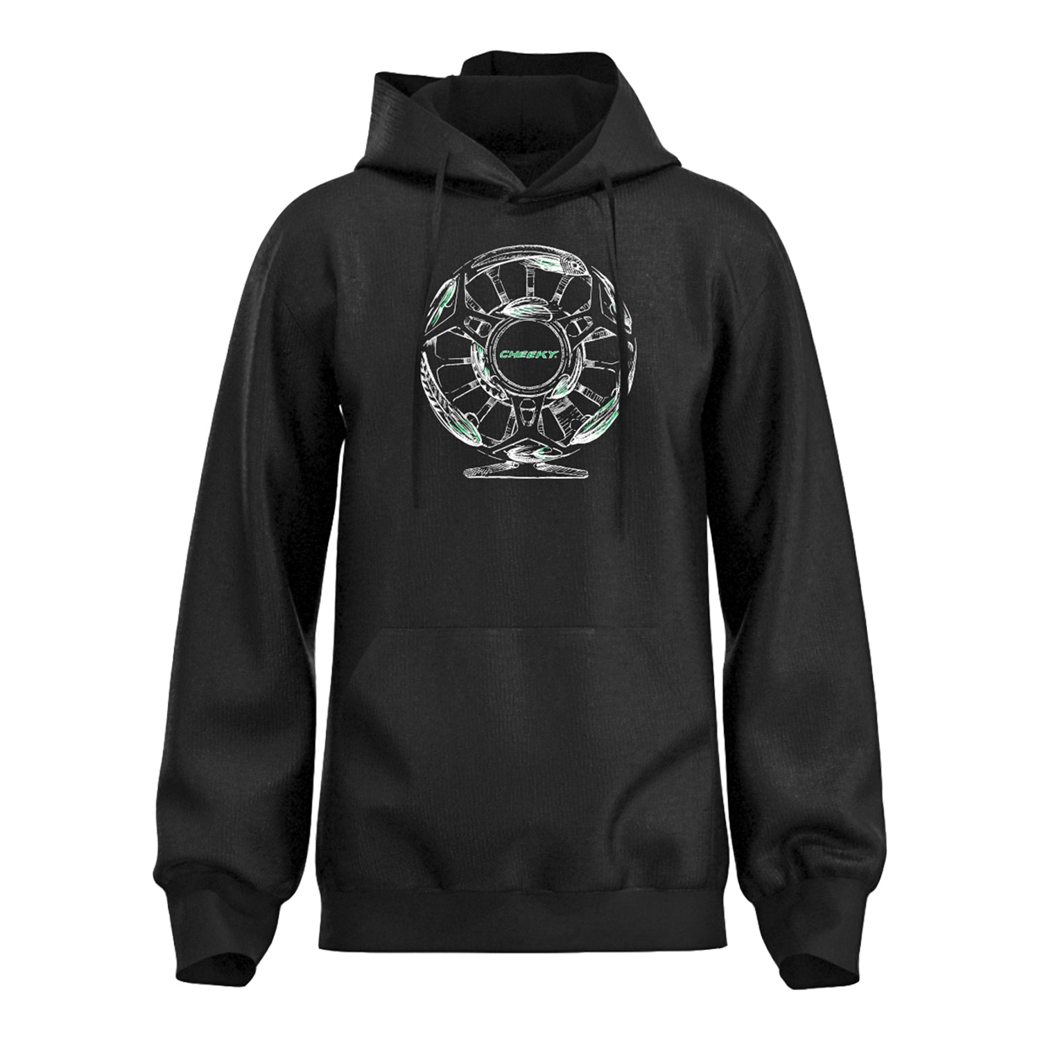 Cheeky Artist Edition Reel Hoodie - Black