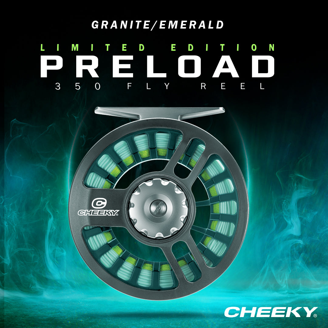Cheeky Preload 350 Fly Reel for sale online