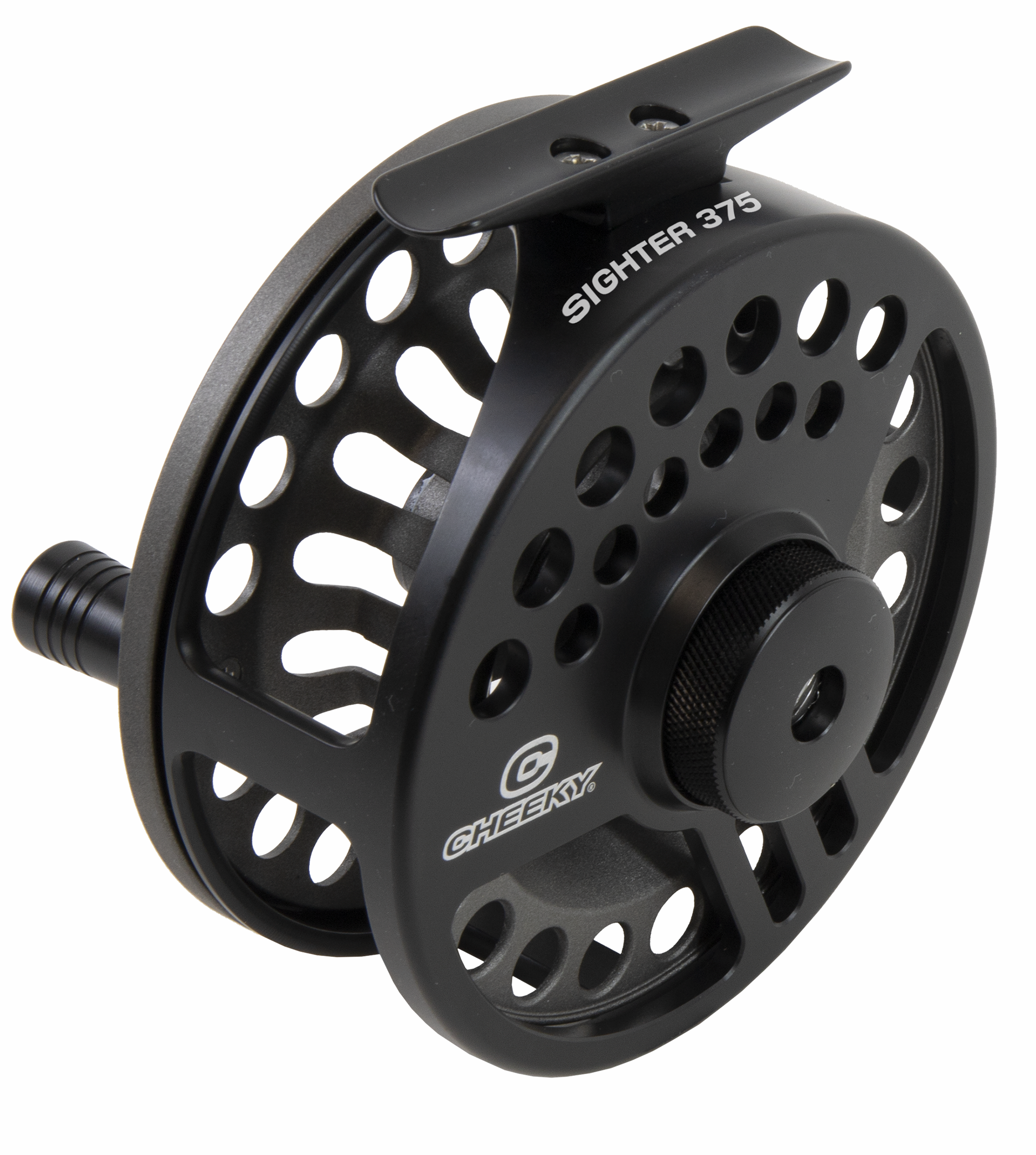 Cheeky Tyro Reel plus Spare Spool Combo - Black/Silver - The Fly